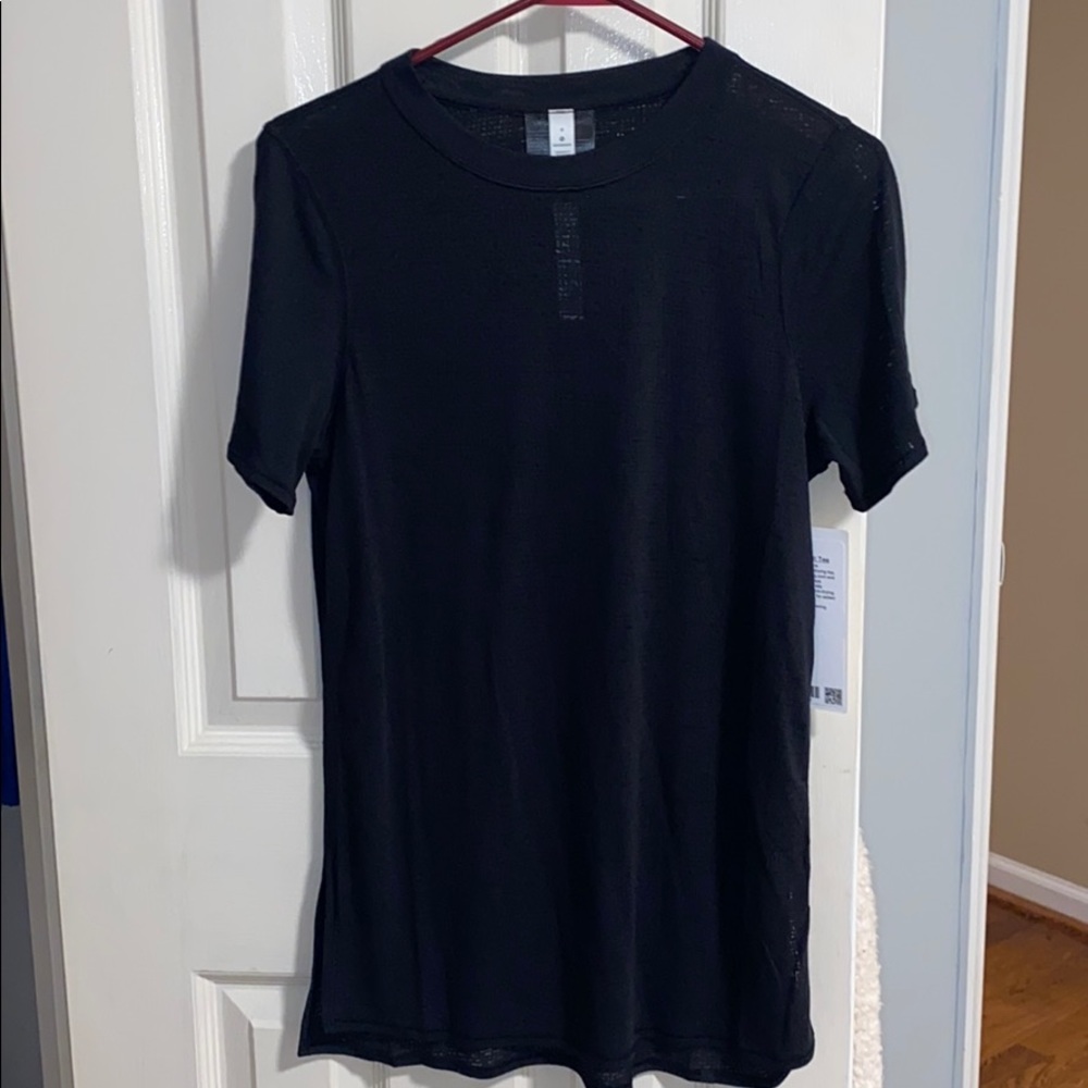 Uncovered Tall Tee Black Lululemon